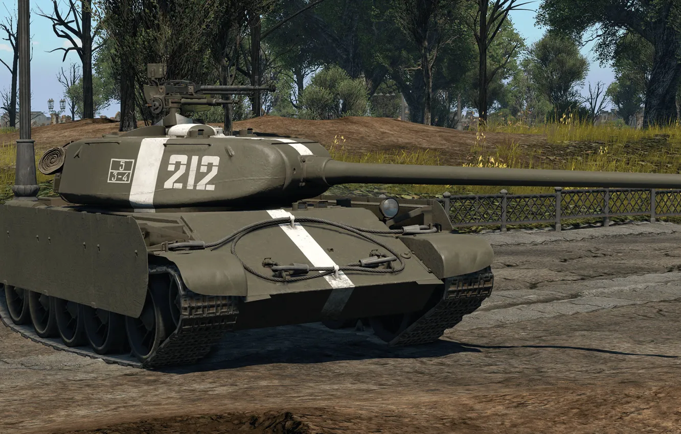 Photo wallpaper USSR, Medium tank, T-44-100