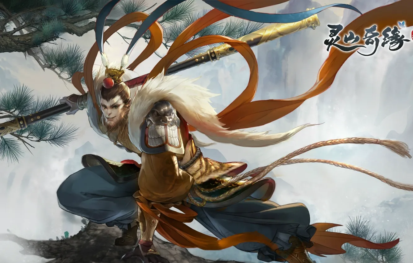 Photo wallpaper the game, art, fantasy, location, NPC, PvE, Lingshan Qi Yuan