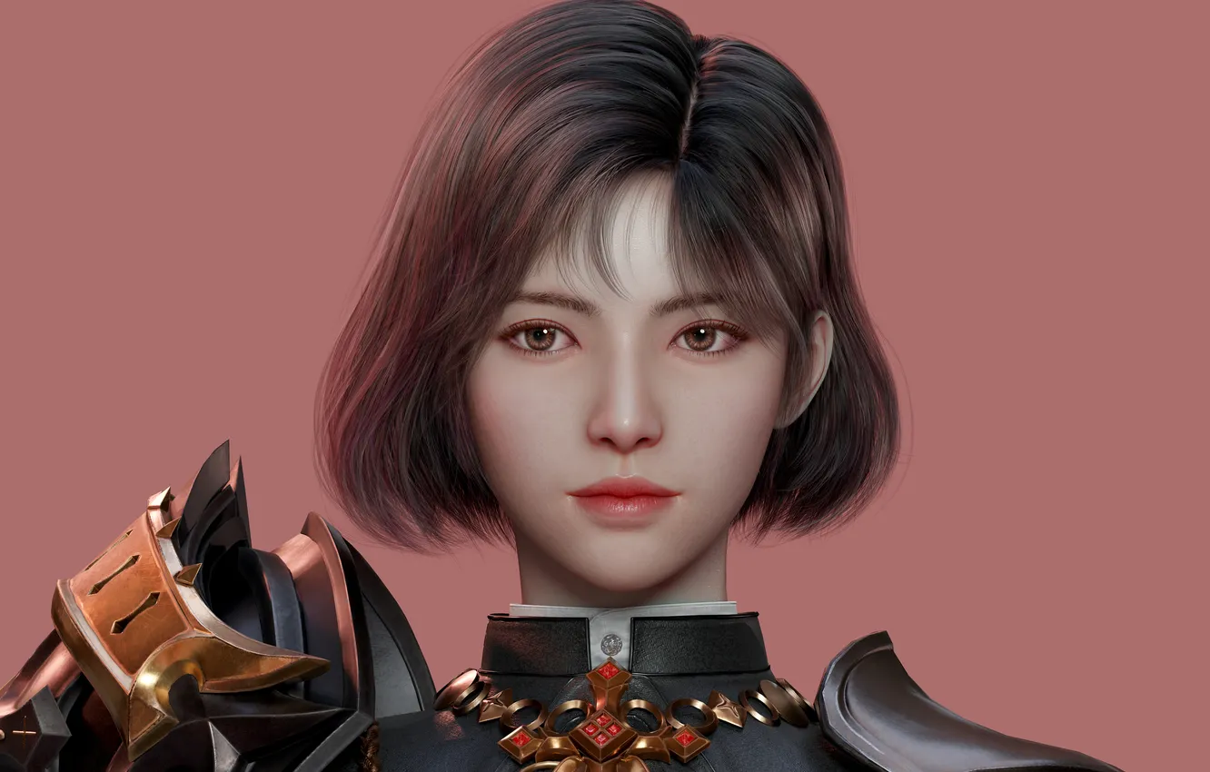 Photo wallpaper girl, art, asian, Jo Jehyun