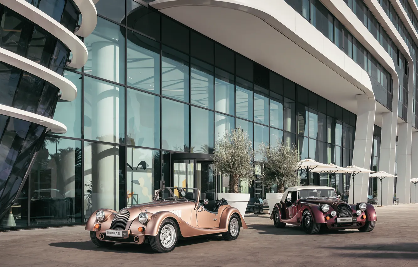 Photo wallpaper cars, Morgan, Morgan Plus Six, Plus Six, Plus Four, Morgan Plus Four