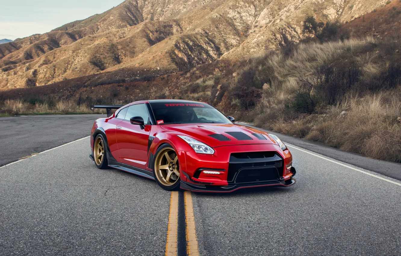 Photo wallpaper Nissan, GT-R, R35