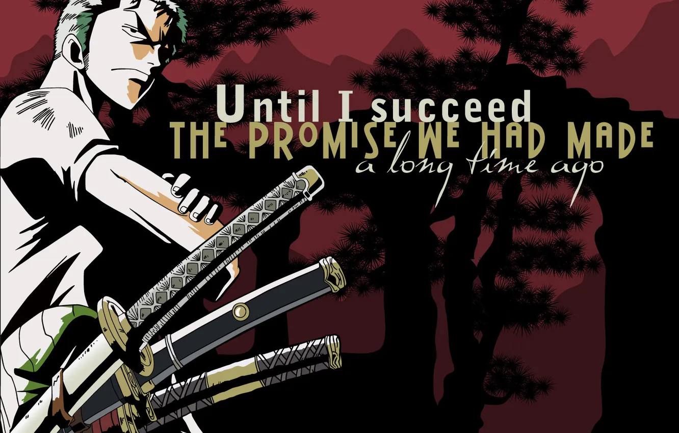 Photo wallpaper sword, samurai, One Piece, Zoro