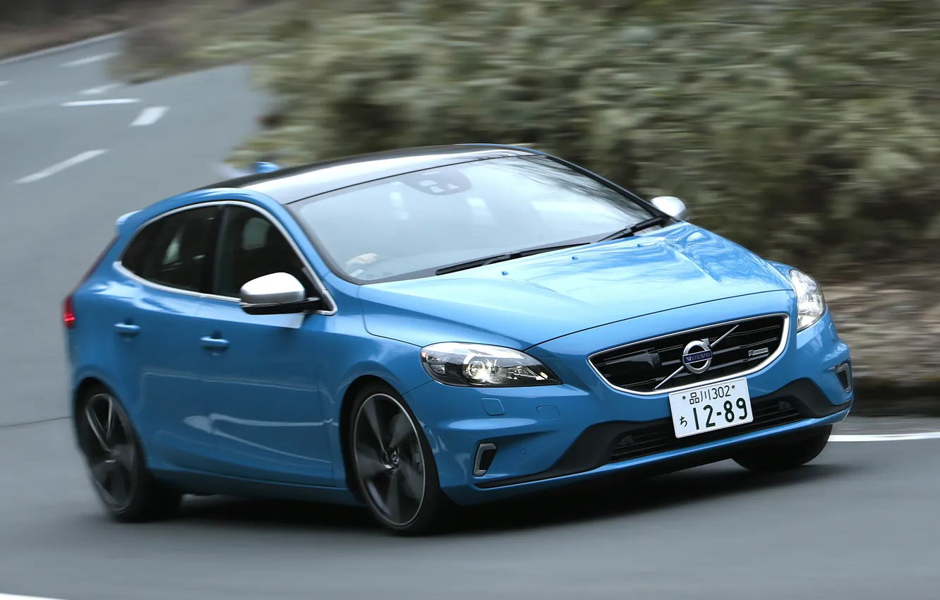 Photo wallpaper Volvo, hatchback, Volvo, V40, R-Design