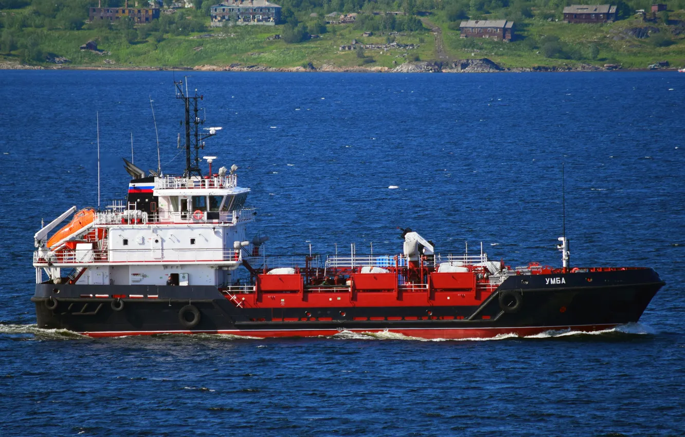 Photo wallpaper auxiliary fleet, Umba, the supply ship