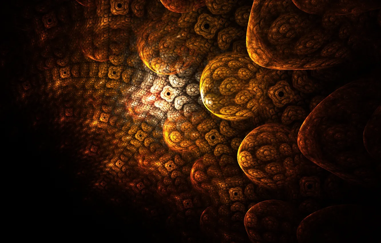 Photo wallpaper abstraction, pattern, fractal, ornament, abstract background