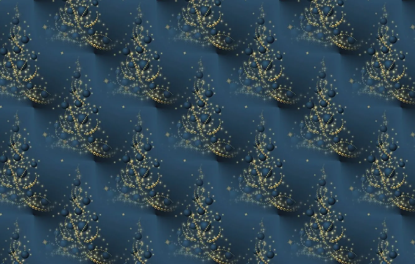 Photo wallpaper balls, background, holiday, new year, texture, herringbone