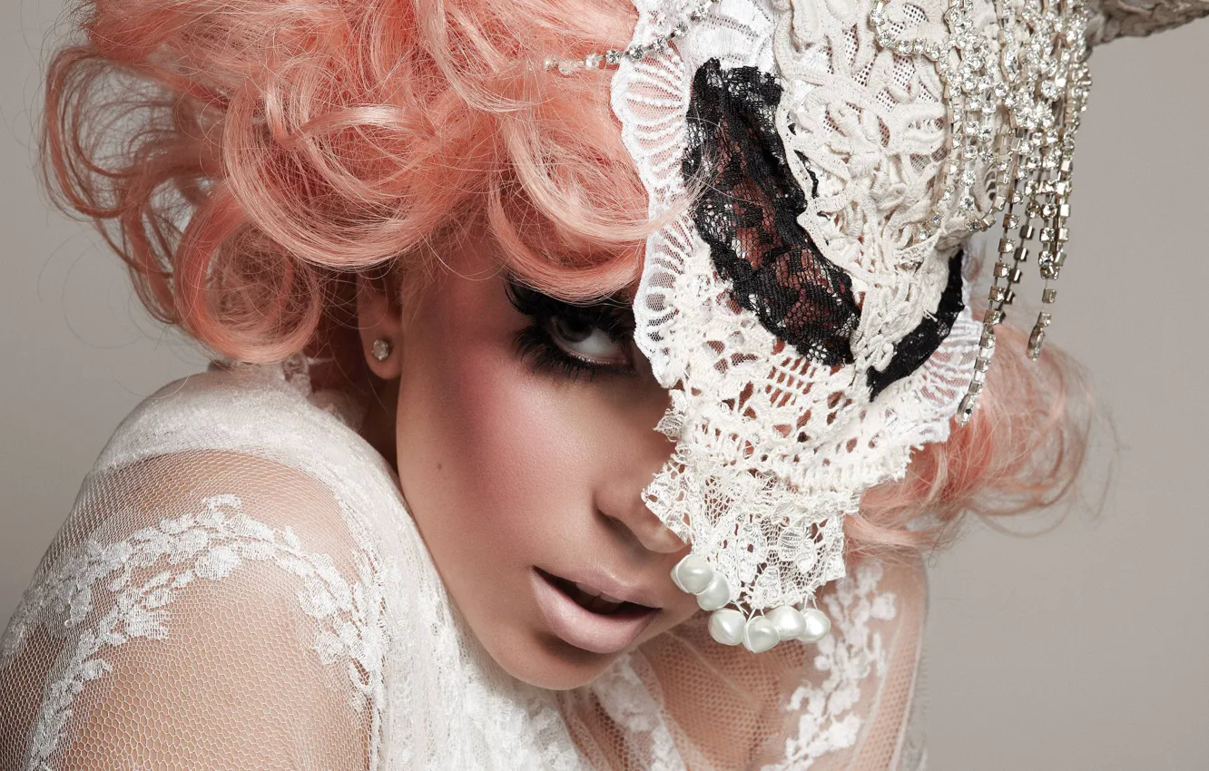 Photo wallpaper hat, Lady Gaga, Lady Gaga