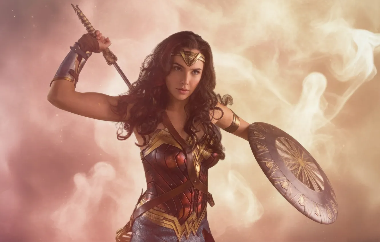 Photo wallpaper precision, lethal, wonder woman