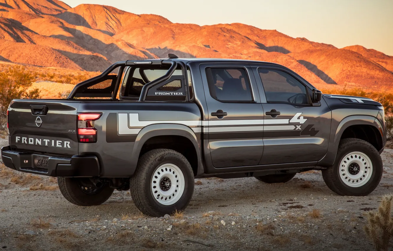 Photo wallpaper Nissan, pickup, exterior, Frontier, 2022, Project 72X
