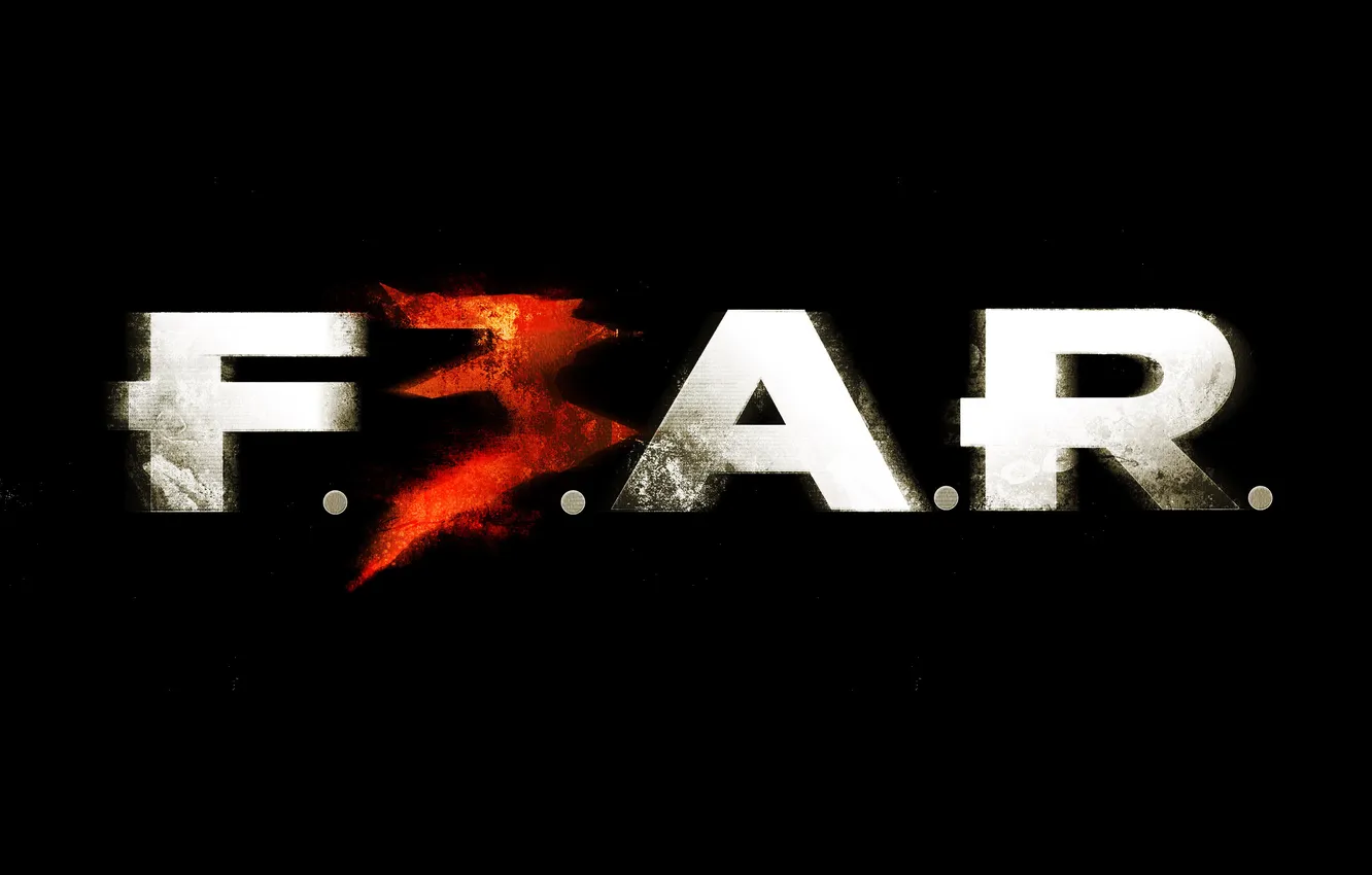 Photo wallpaper the inscription, the game, game, fear, FEAR 3