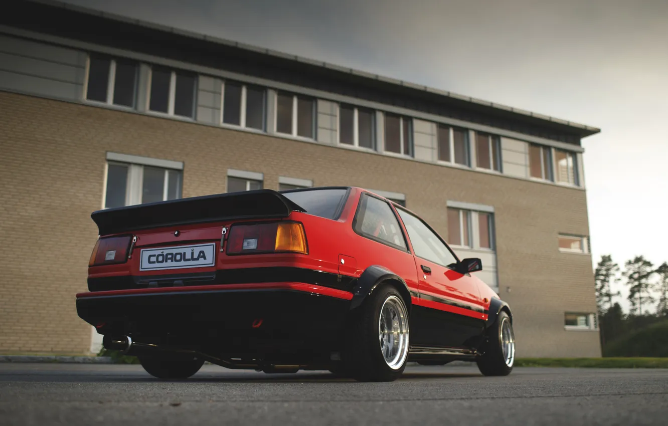 Photo wallpaper Toyota, corolla, Toyota, Corolla