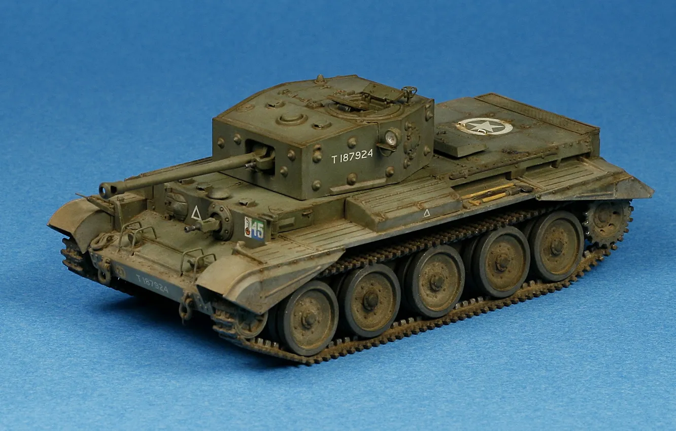 Photo wallpaper toy, tank, average, model, cruising, Cromwell IV, "Cromwell"