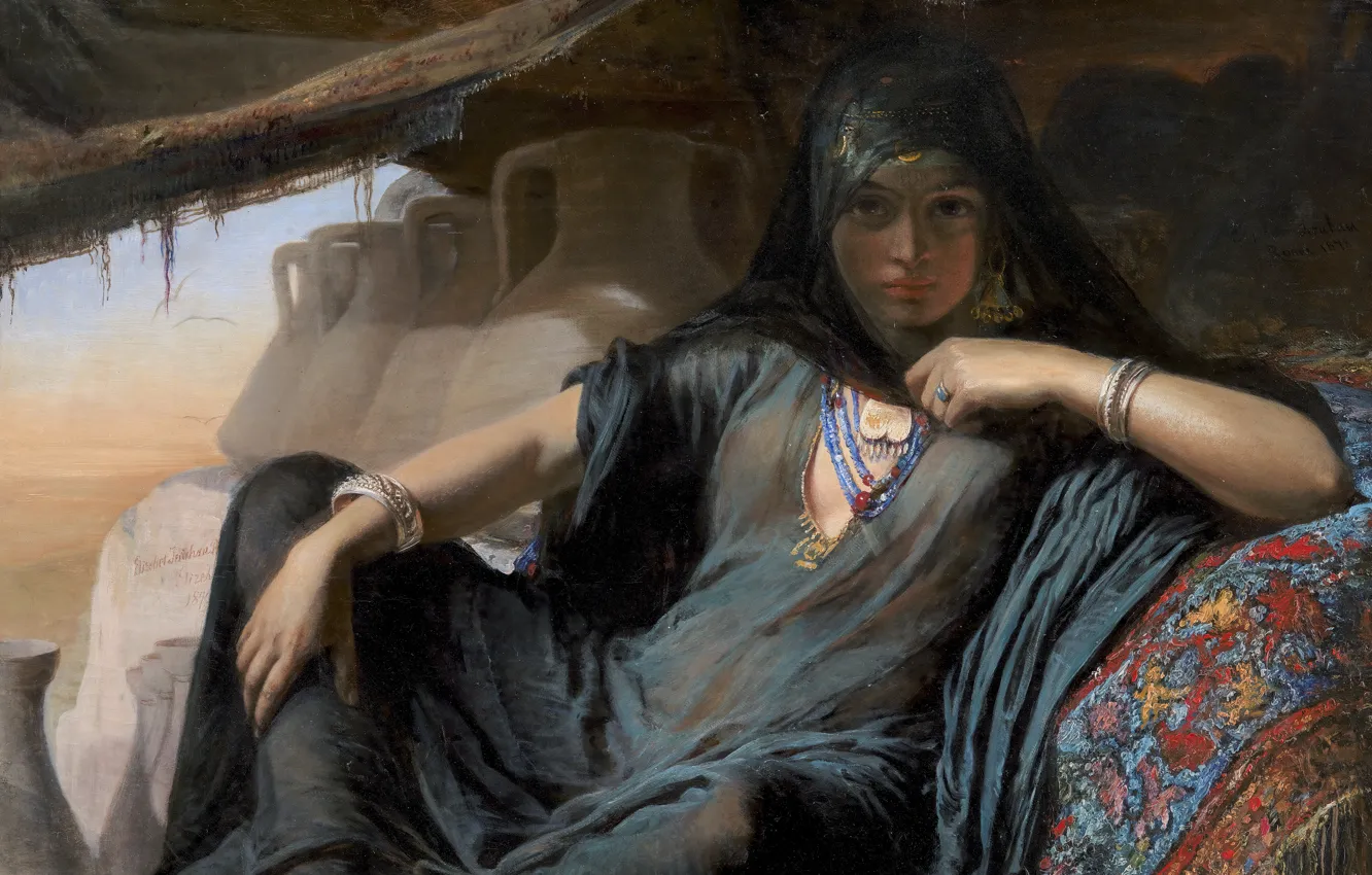 Photo wallpaper Danish painter, oil on canvas, Statens Museum for Kunst Copenhagen, National Gallery of Denmark, Danish …