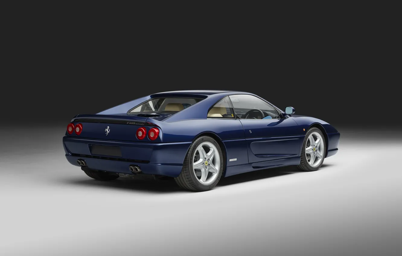 Photo wallpaper Ferrari, F355, rear view, Ferrari F355 Berlinetta