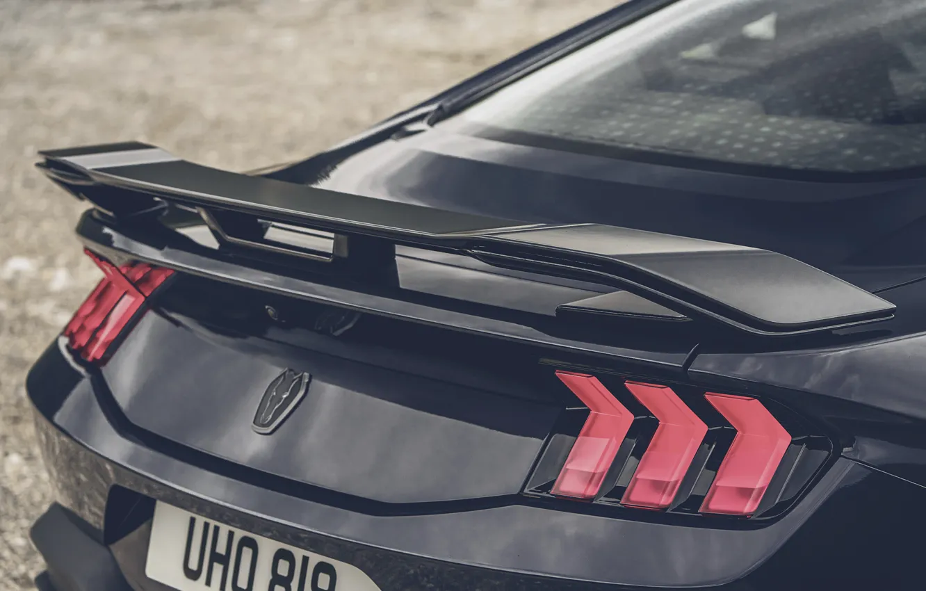 Photo wallpaper Mustang, Ford, Ford Mustang Dark Horse