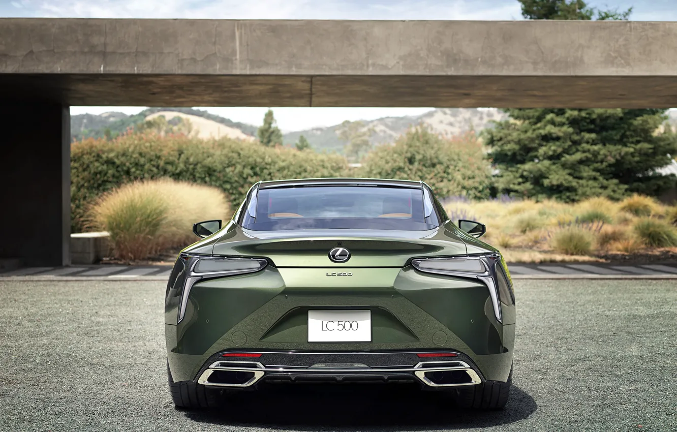 Photo wallpaper Lexus, rear view, Limited Edition, LC 500, 2019