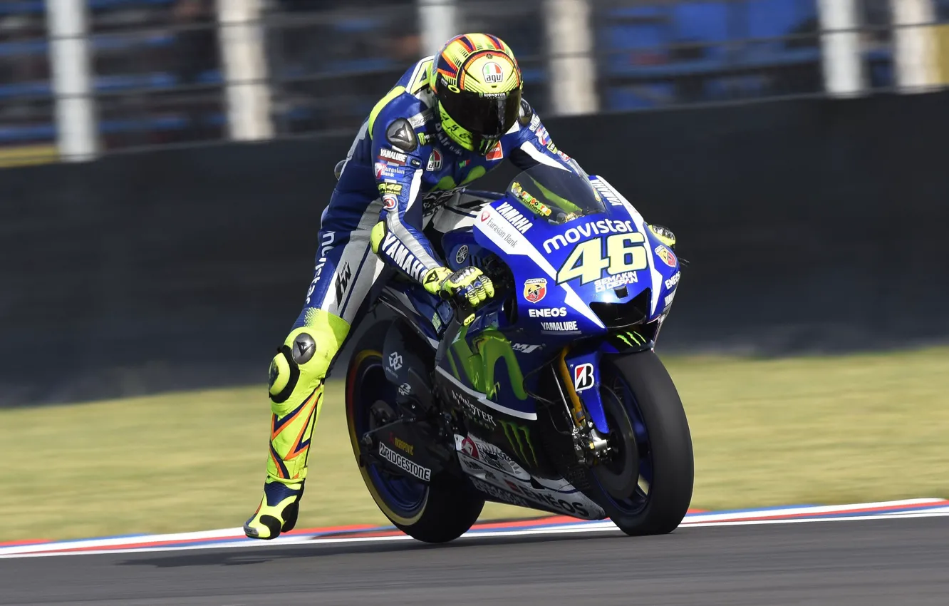 Photo wallpaper Yamaha, MotoGP, race, Valentino Rossi