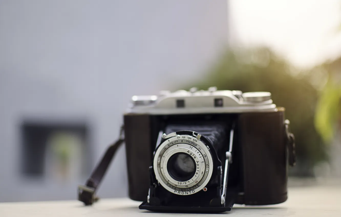 Photo wallpaper camera, the camera, lens