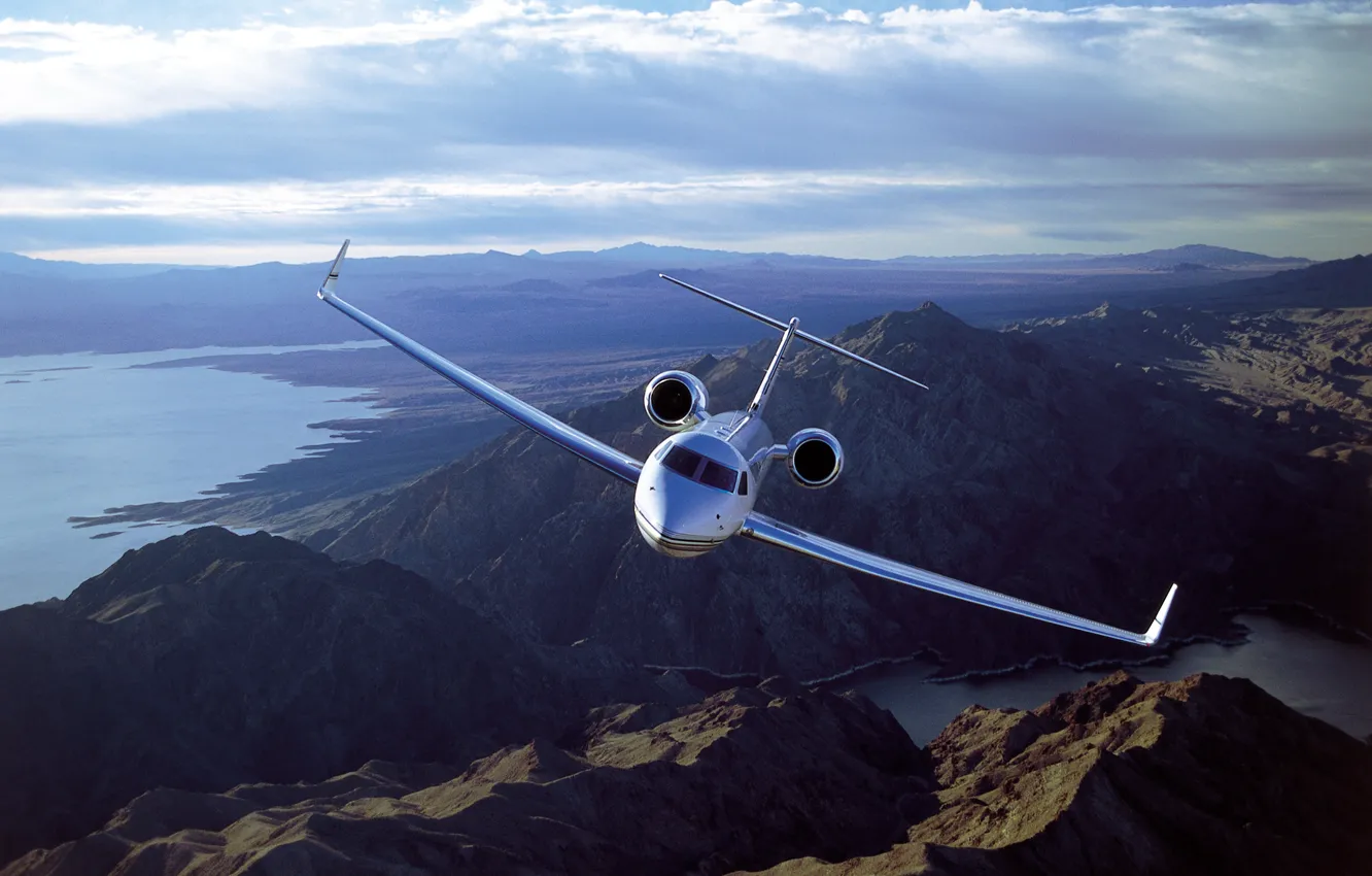 Photo wallpaper Gulfstream, Aerospace, G500