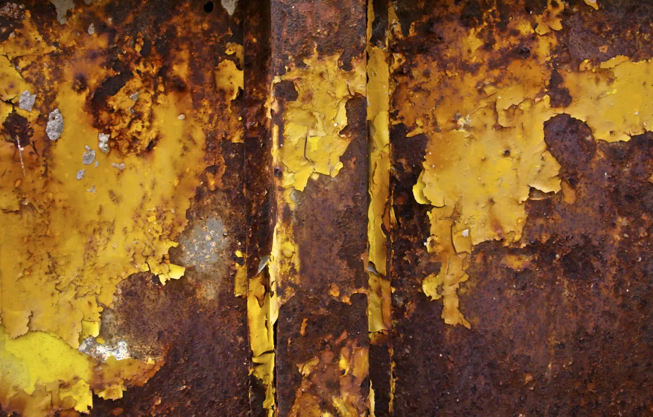 Photo wallpaper paint, texture, rust