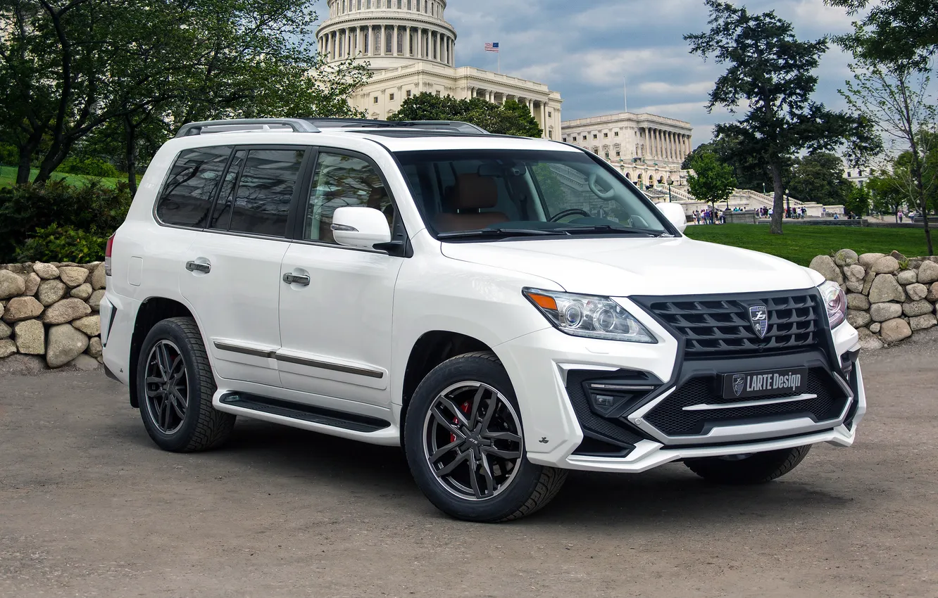 Photo wallpaper Lexus, Lexus, LX 570, 2014, Alligator, Larte Design, URJ200