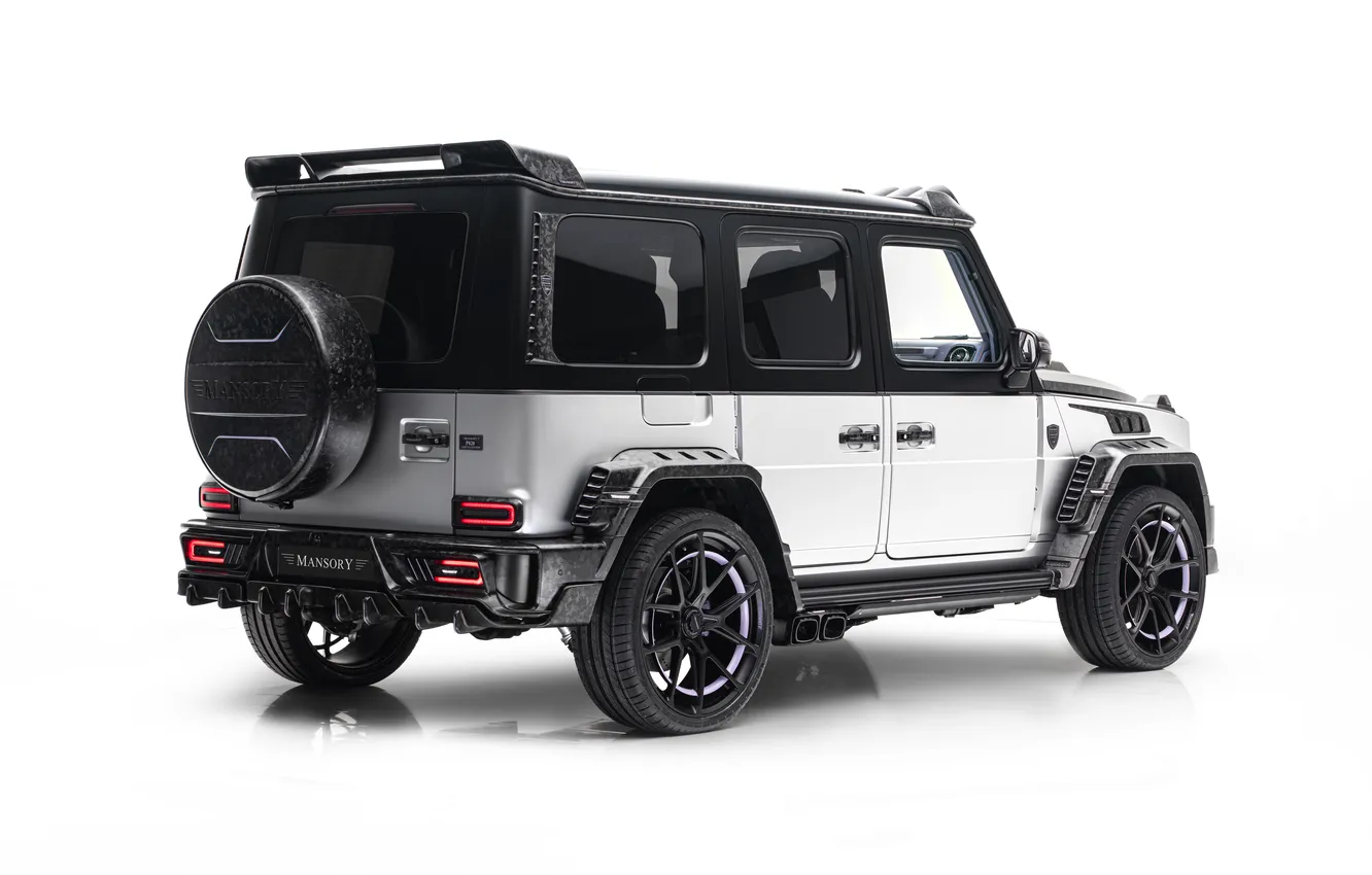 Photo wallpaper Mercedes-Benz, side view, AMG, 4x4, Mansory, G63, Limited Edition, Rear