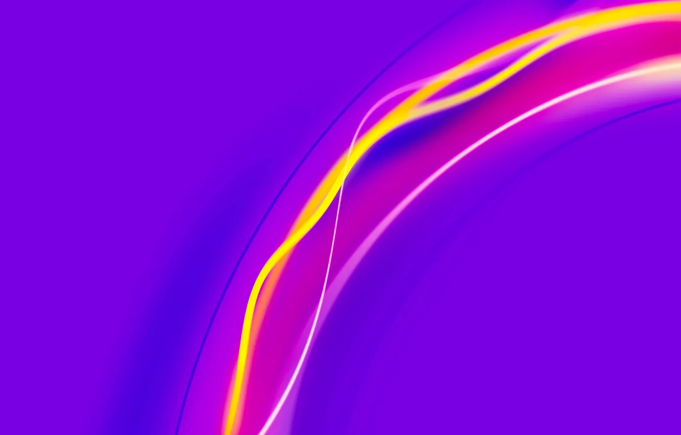 Photo wallpaper abstraction, stream, purple, abstraction, purple, flow, luminous threads, glowing threads