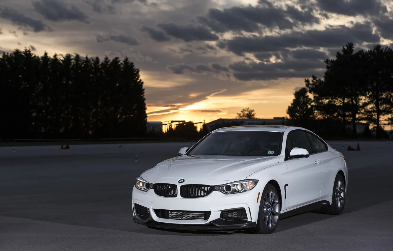 Photo wallpaper BMW, coupe, BMW, Coupe, F32, 2015, 435i, ZHP Edition
