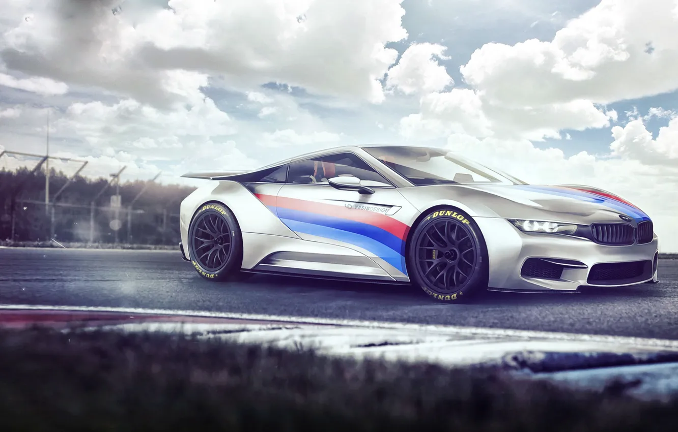Photo wallpaper Concept, BMW, electro, Hybrid, electro, race, hybrid, Wheels