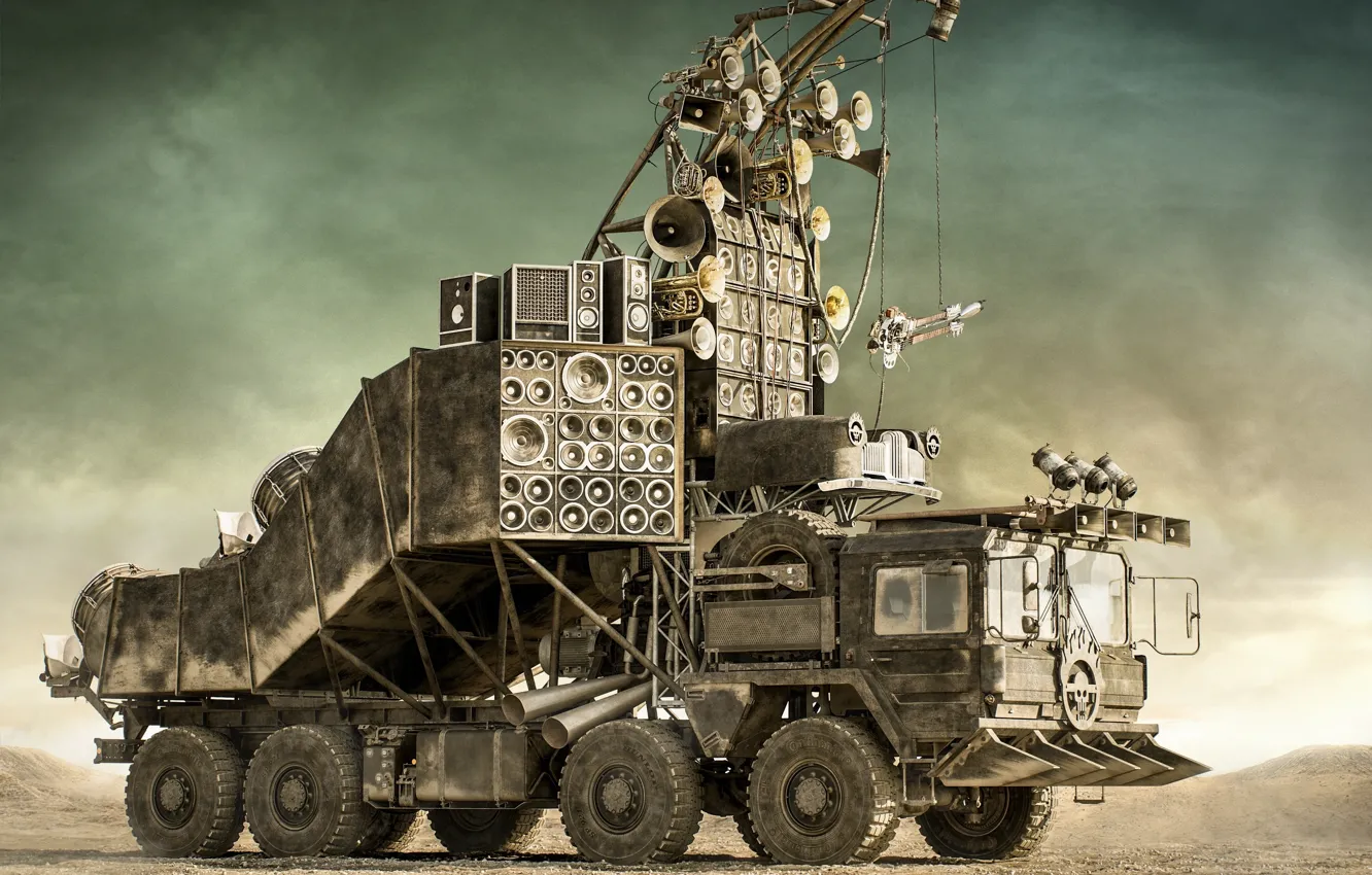 Photo wallpaper transport, design, car, equipment, Doof Wagon