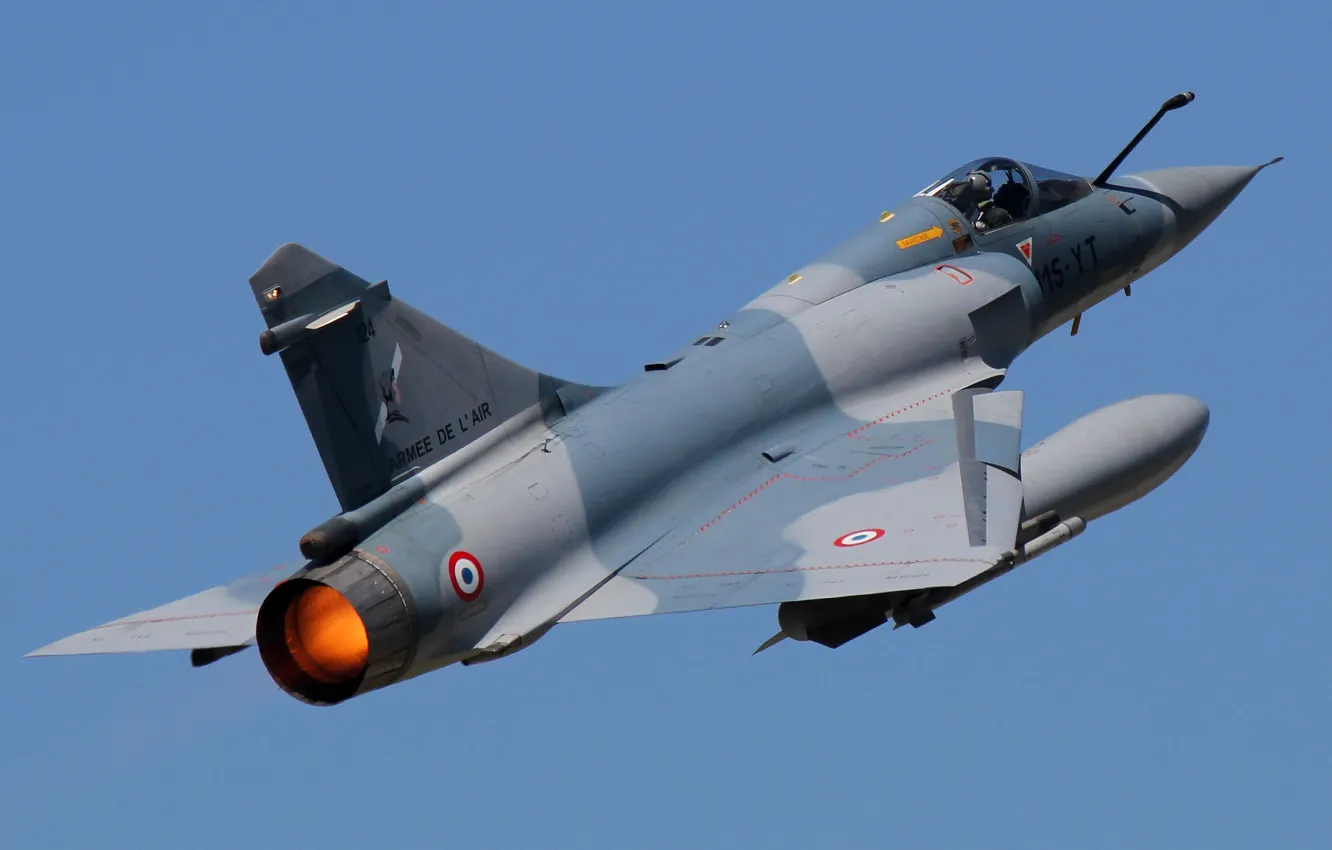 Photo wallpaper fighter, multipurpose, Mirage 2000C, Mirage 2000C