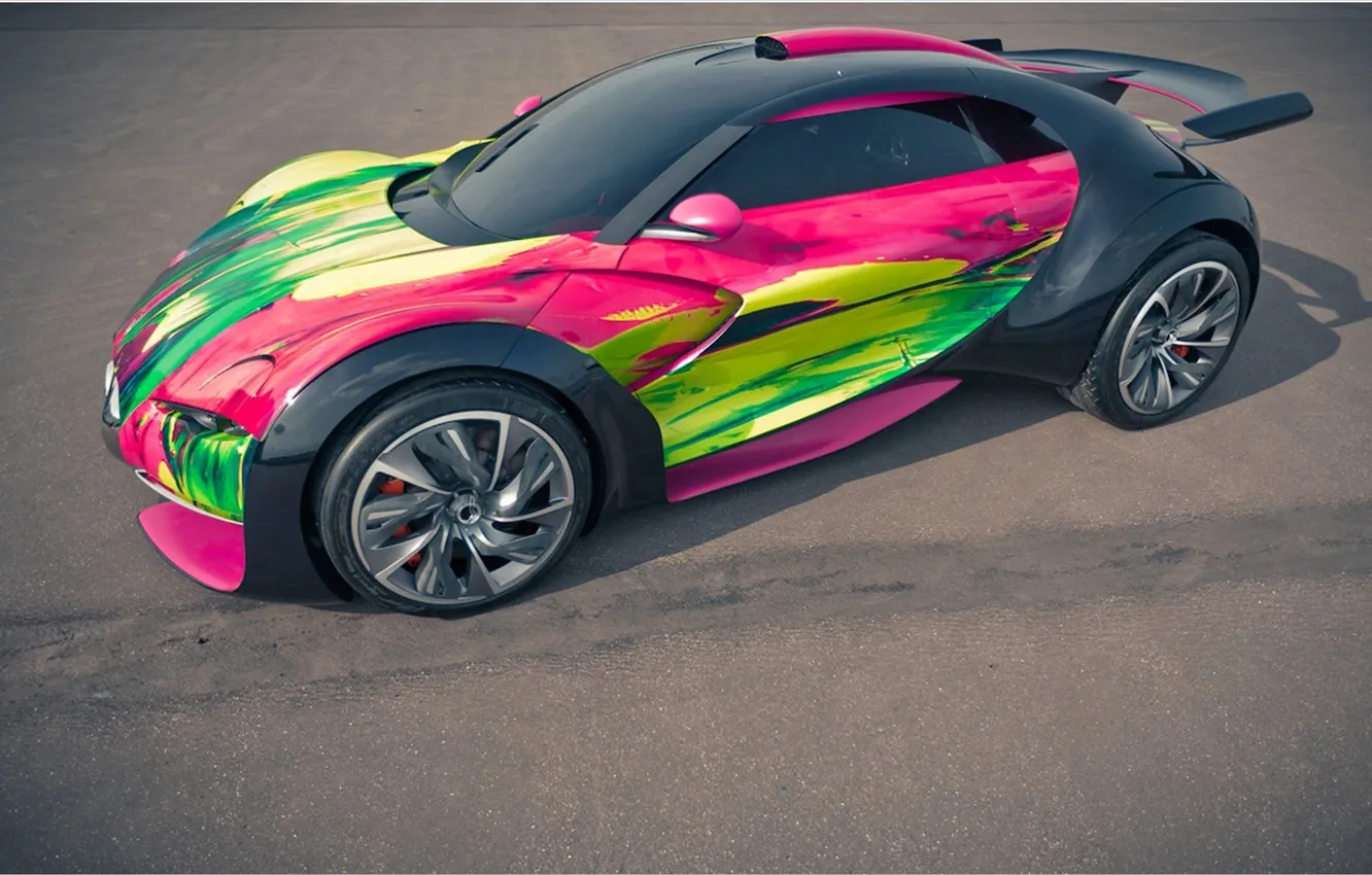 Photo wallpaper car, Citroen, Survolt, Art Concept