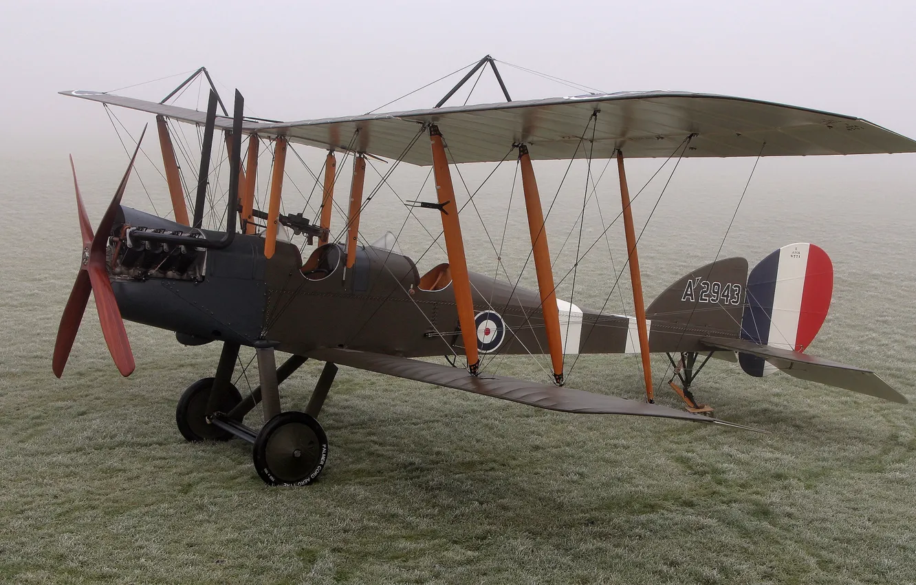 Photo wallpaper aviation, the plane, the airfield, biplane