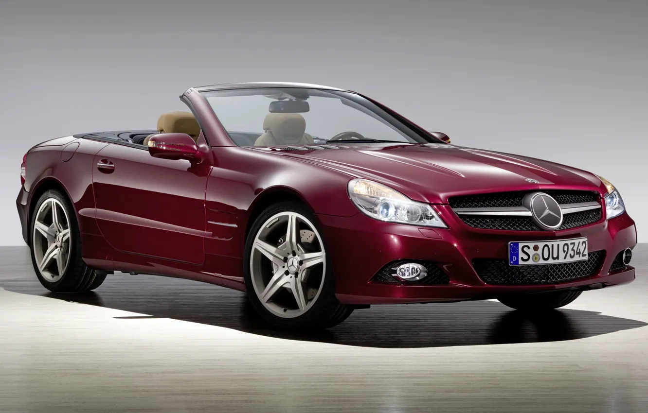 Photo wallpaper Mercedes-Benz, convertible, SL-Class