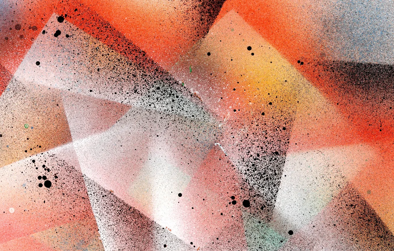 Photo wallpaper squirt, spot, angle, rectangle