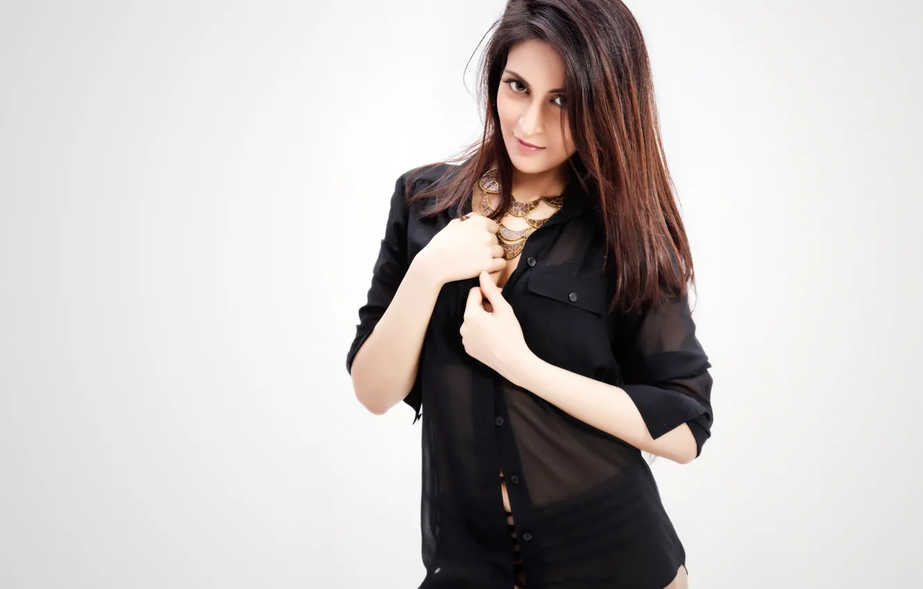 Photo wallpaper girl, hot, sexy, eyes, smile, beautiful, figure, model