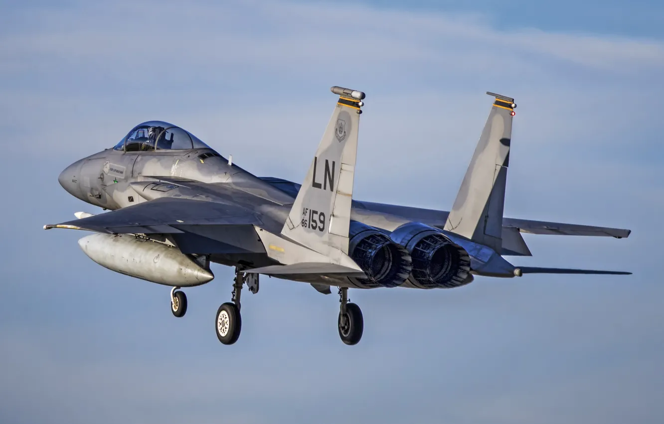 Photo wallpaper Eagle, the rise, McDonnell Douglas, F-15C