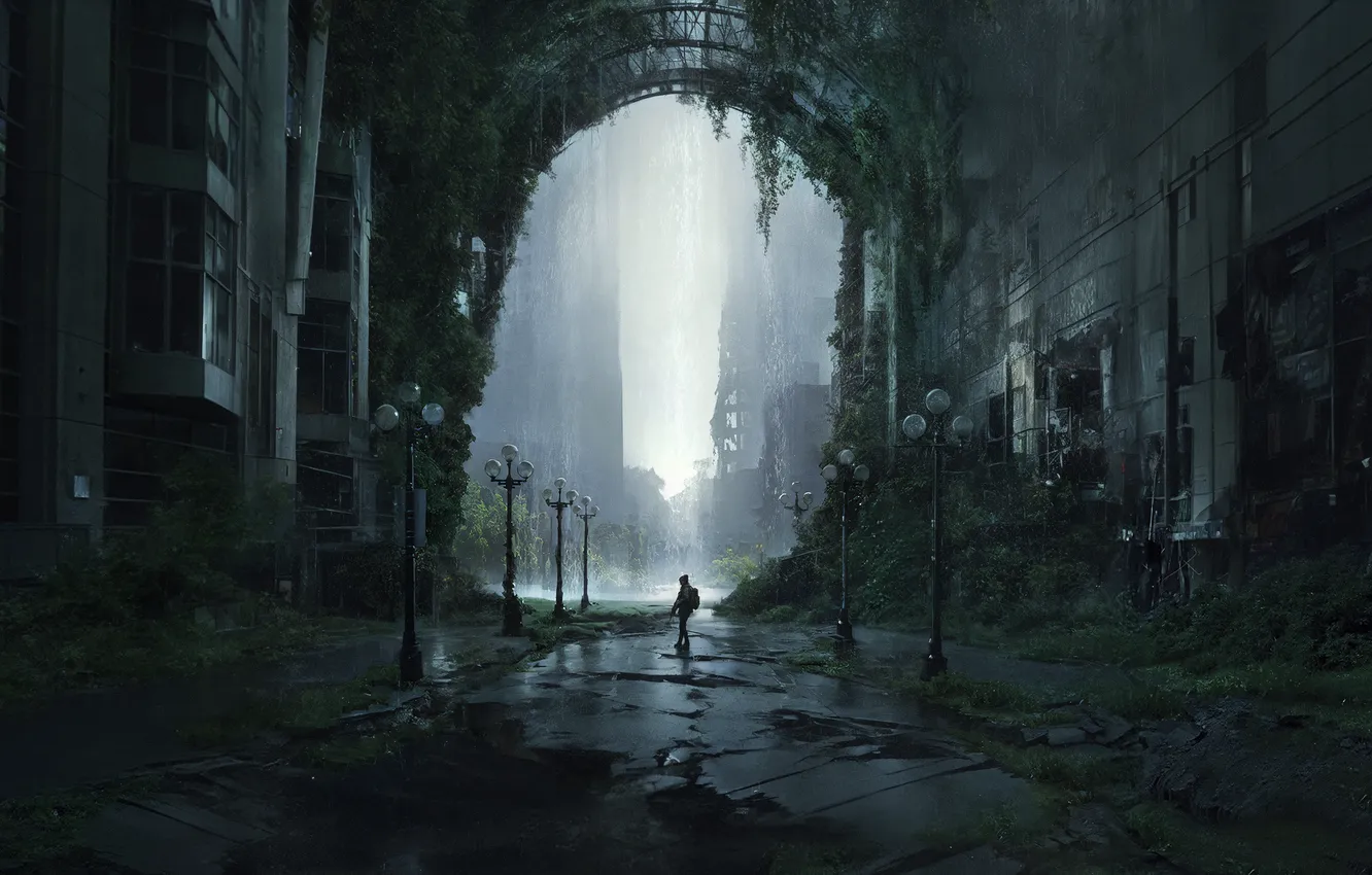 Photo wallpaper game, art, concep, PS4, boxart, The Last of US Part 2