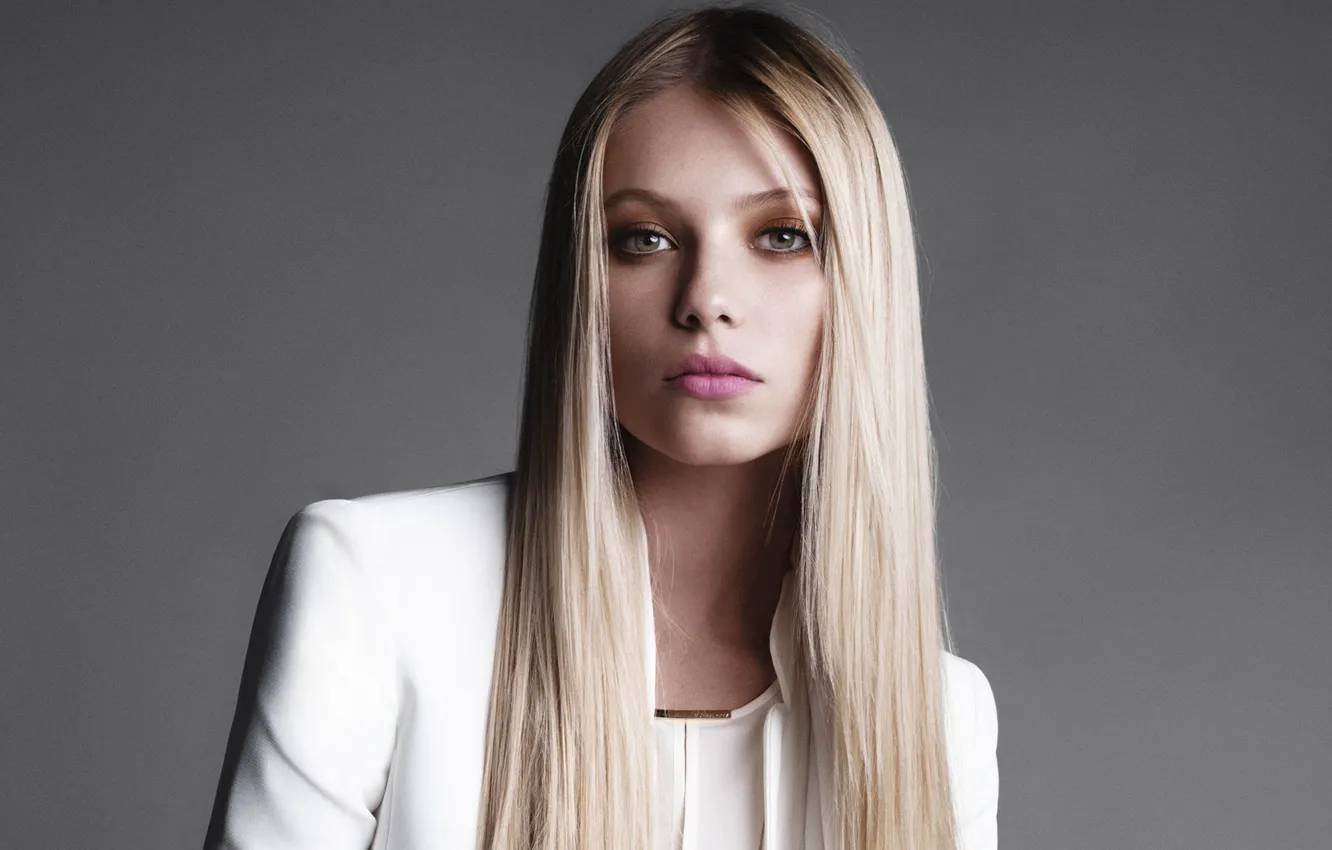 Photo wallpaper look, girl, portrait, Vika Falileeva