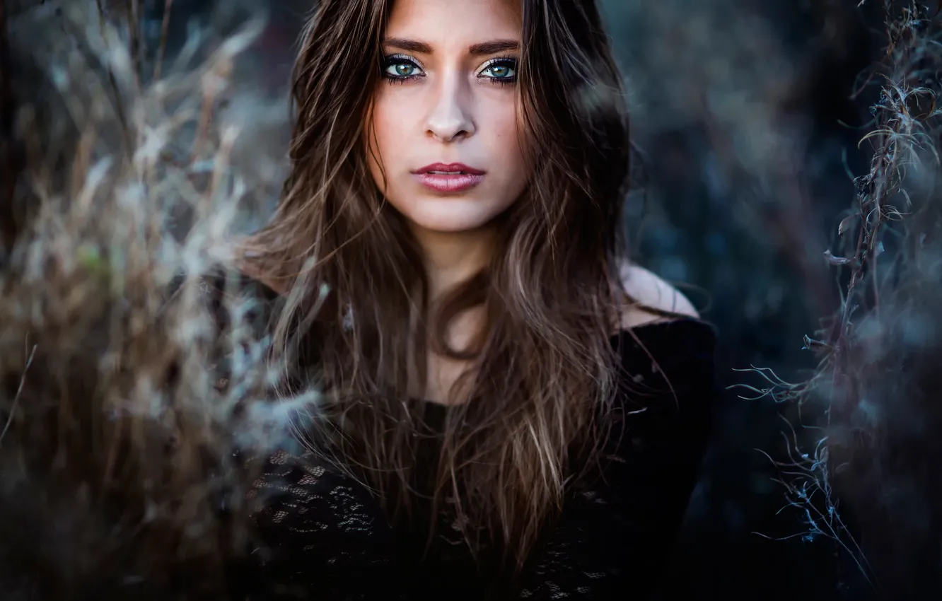 Photo wallpaper makeup, sponge, Portrait Lisa