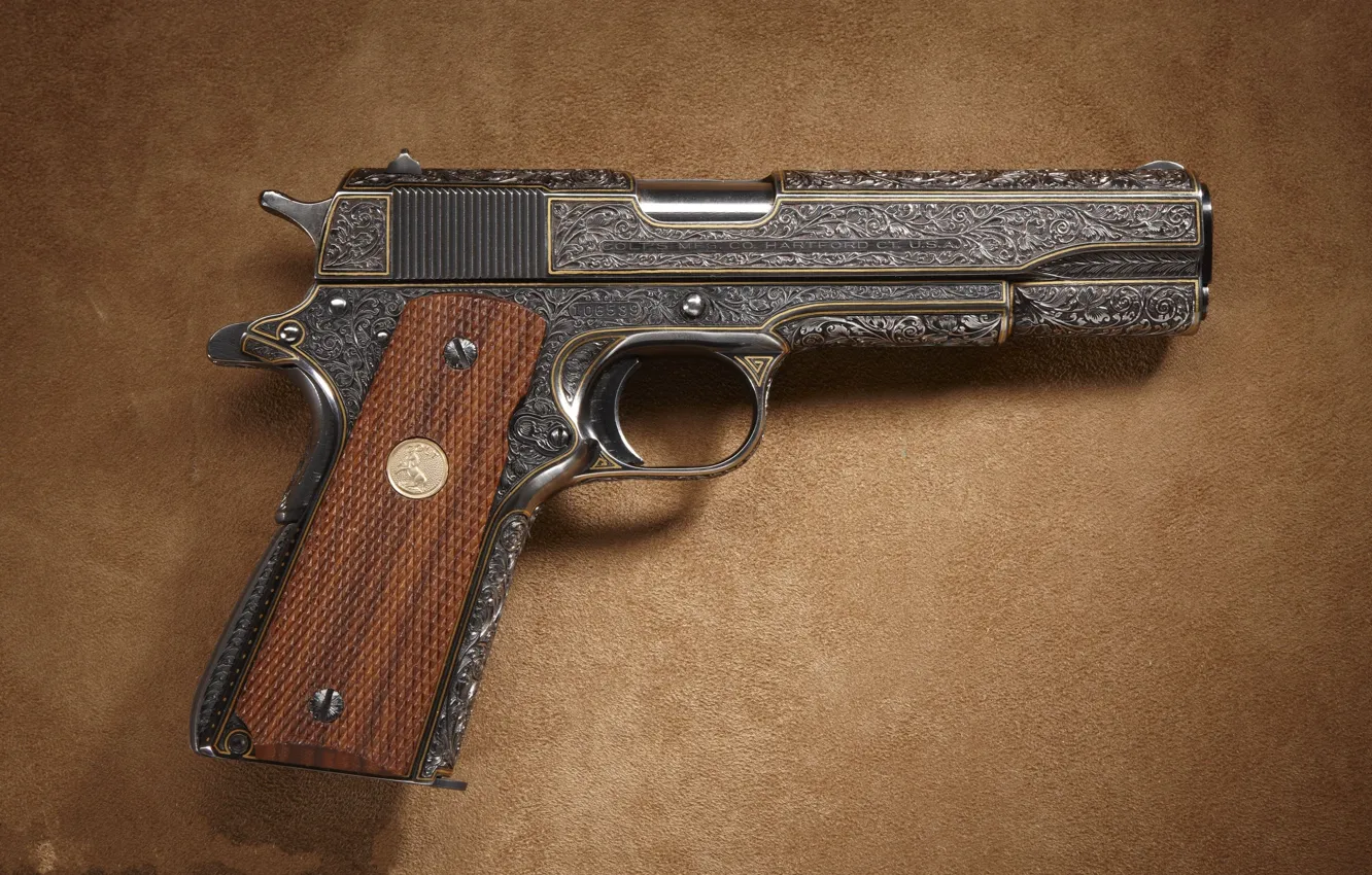Photo wallpaper Super, Colt, Government, M1911.38, Model2