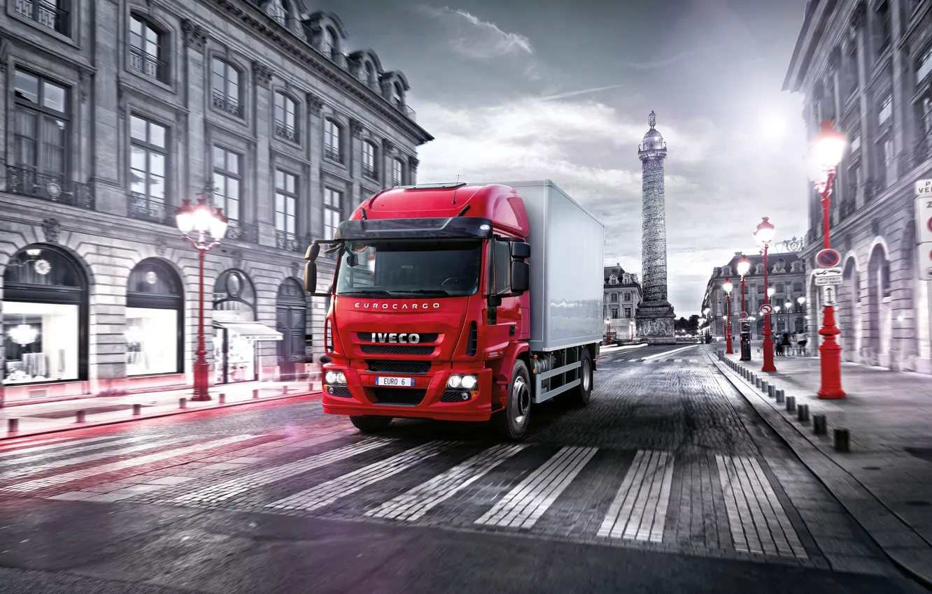 Photo wallpaper Iveco, delivery, Transport, EuroCargo