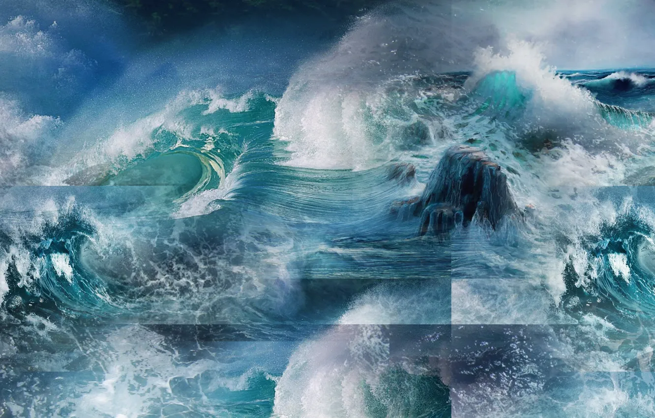 Photo wallpaper abstraction, texture, different