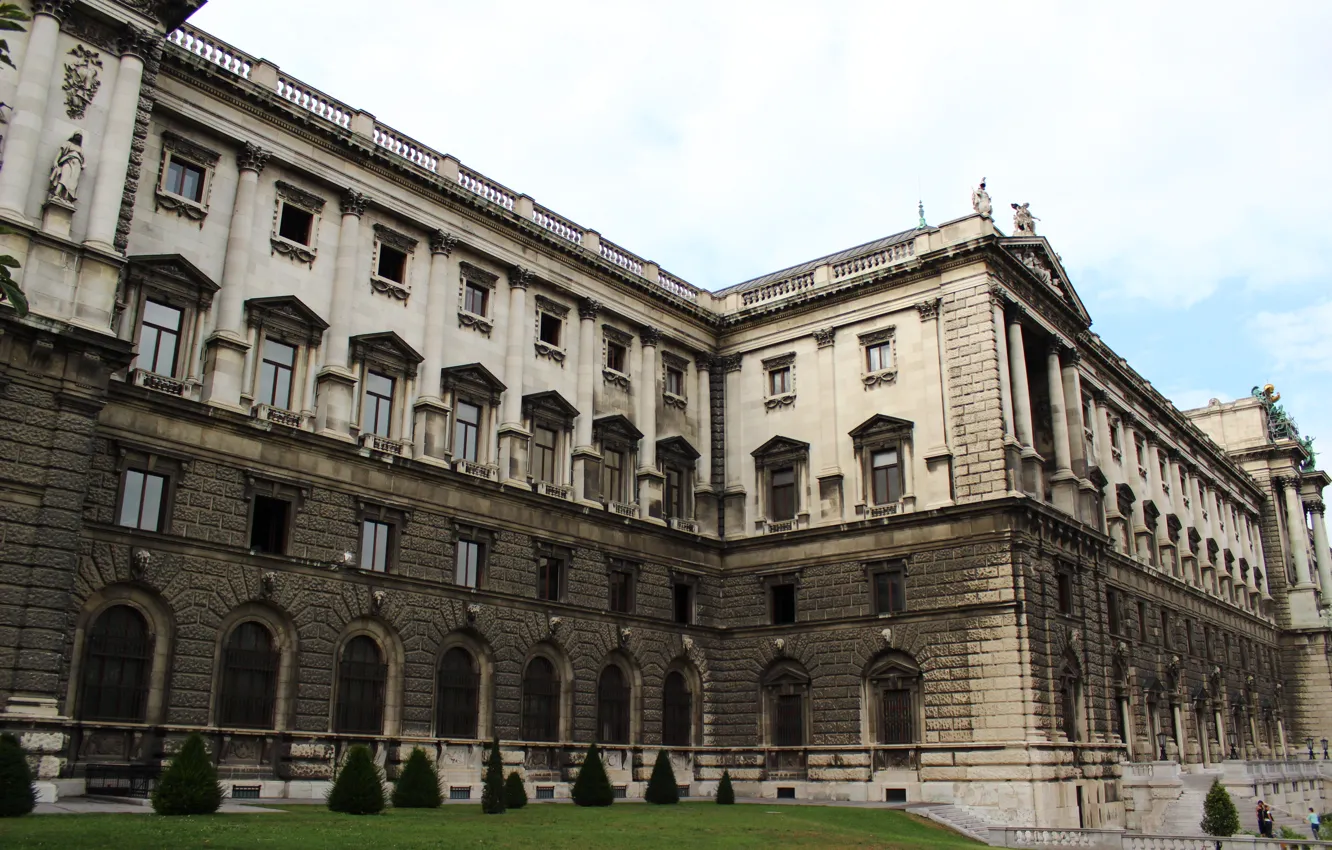 Photo wallpaper nature, castle, beauty, Austria, Vienna