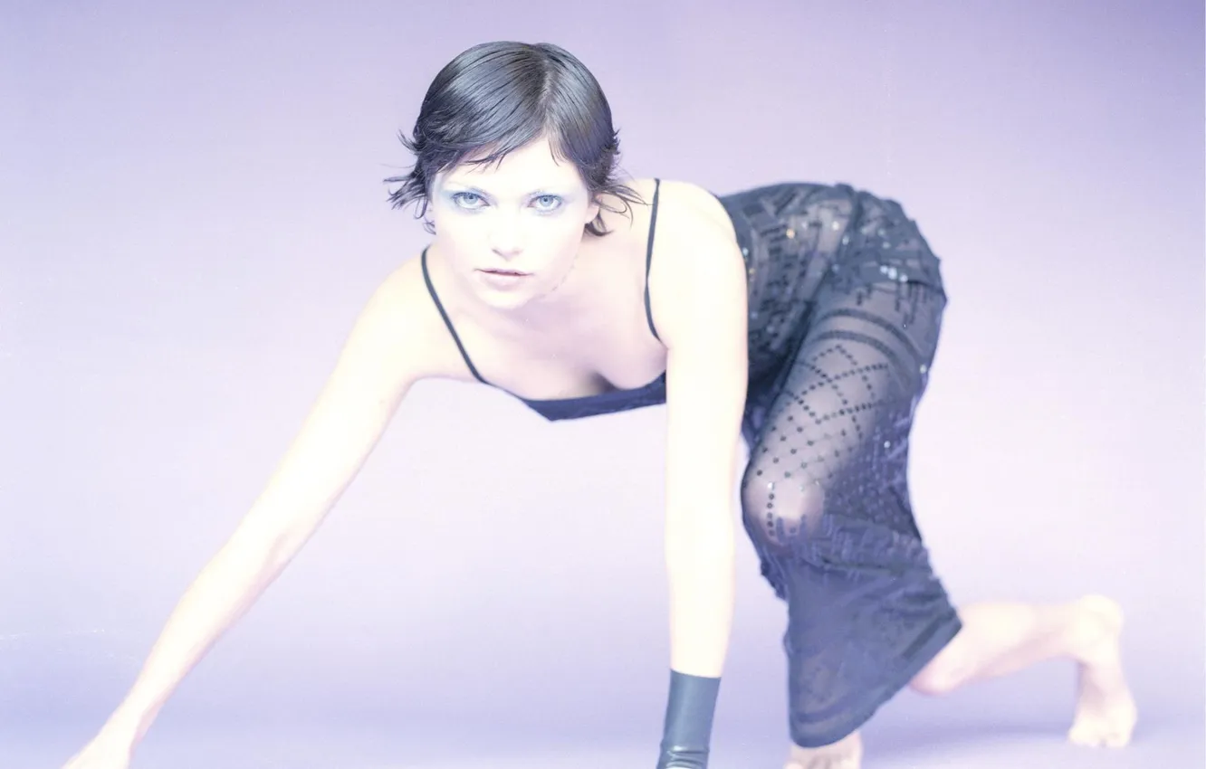 Photo wallpaper look, brunette, nicole deboer