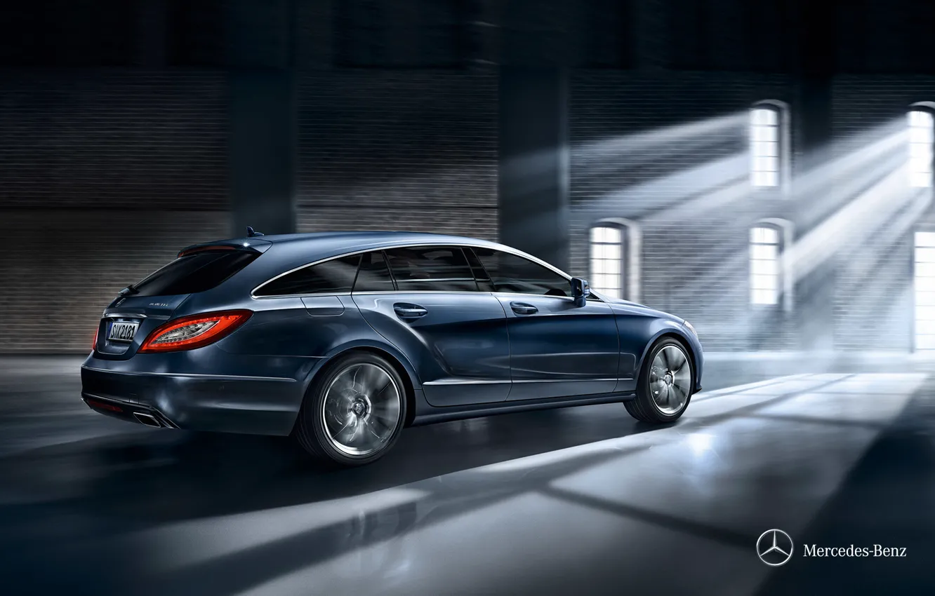 Photo wallpaper Mercedes-Benz, Mercedes, CLS-Class