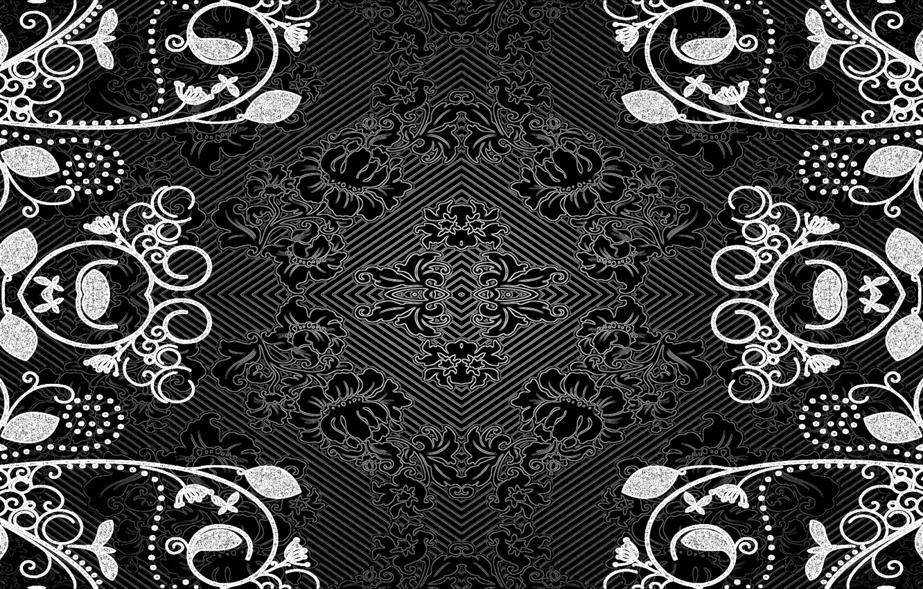 Photo wallpaper background, pattern, dark, script