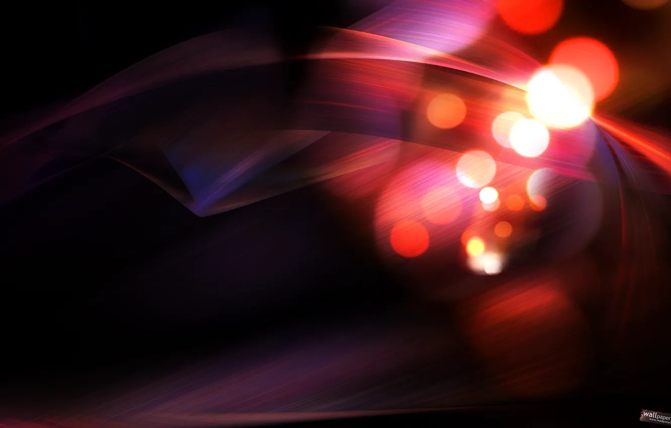 Photo wallpaper line, circles, abstraction, glare