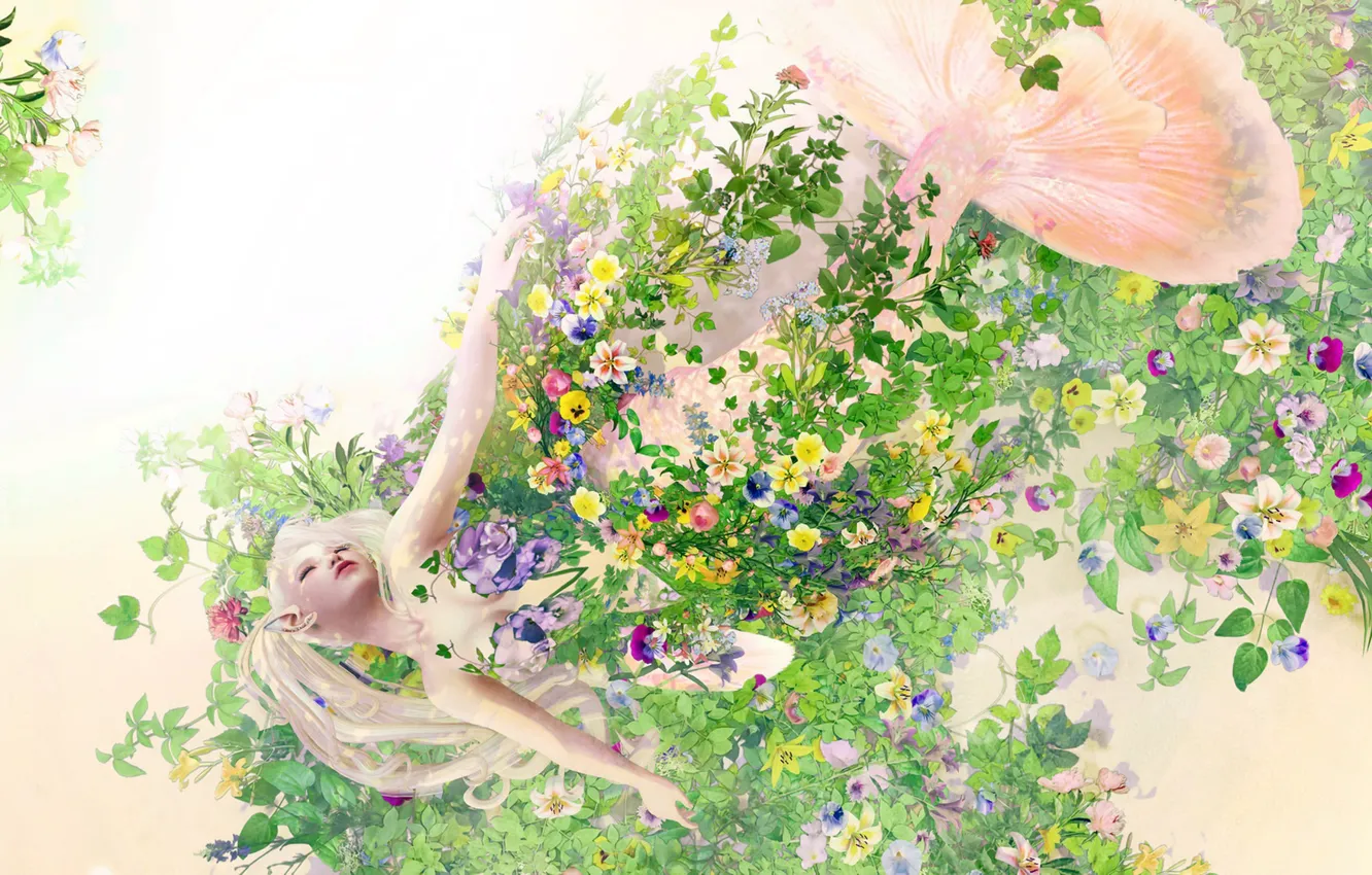 Photo wallpaper summer, nature, elf