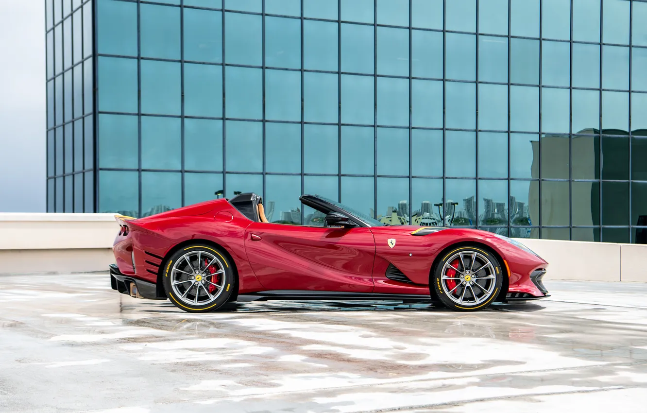 Photo wallpaper Limited Edition, Supercar, Ferrari 812, Competition A, Ferrari 812 Competizione A, supercar
